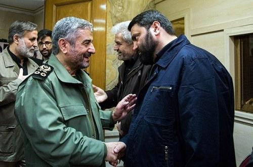 مراسم ترحیم شهید حاج احمد امینی+عکس