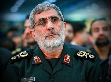 پیام تسلیت فرمانده سپاه قدس