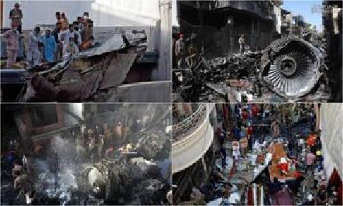 کرونا؛ دلیل سقوط هواپیمای مسافربری پاکستان!