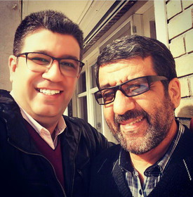 دیدار اتفاقی ضرغامی با رشیدپور