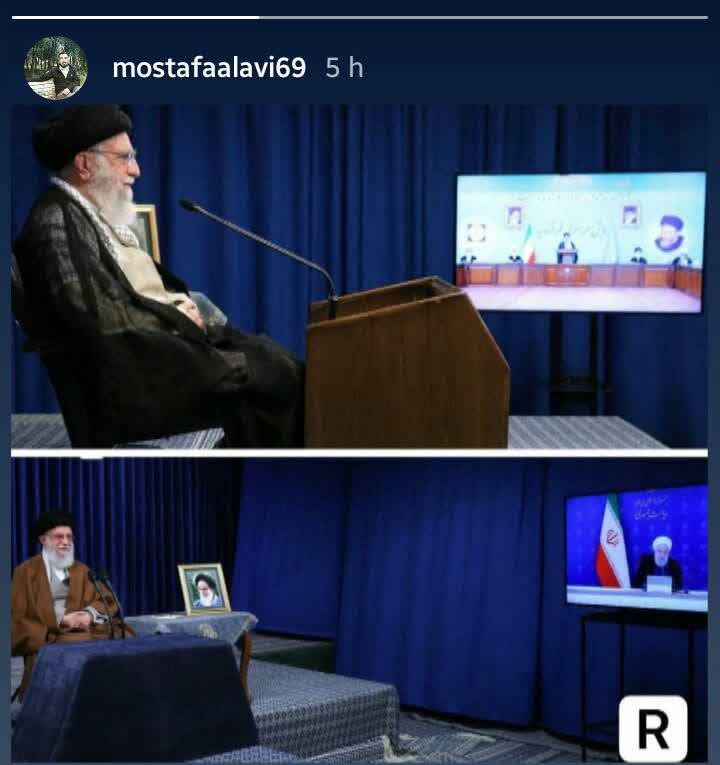  عکس/ رئیسی ایستاده، روحانی؟!