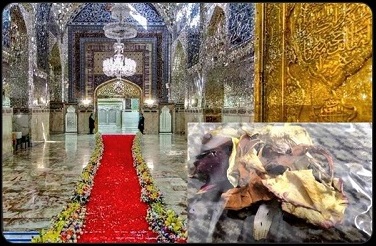 بسته‌ای متبرک از گل آرایی‌های آستان قدس +عکس