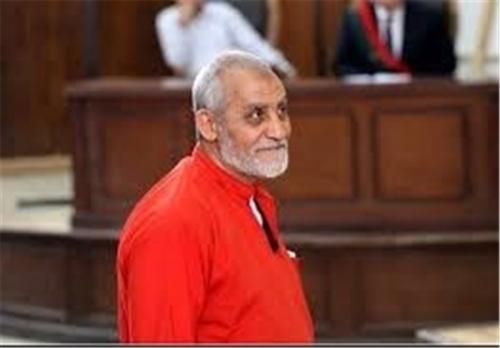 حکم حبس ابد رهبر اخوان المسلمین