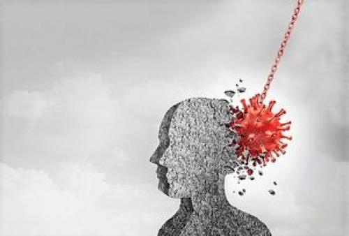 کرونا می‌تواند منجر به آسیب مغزی شود