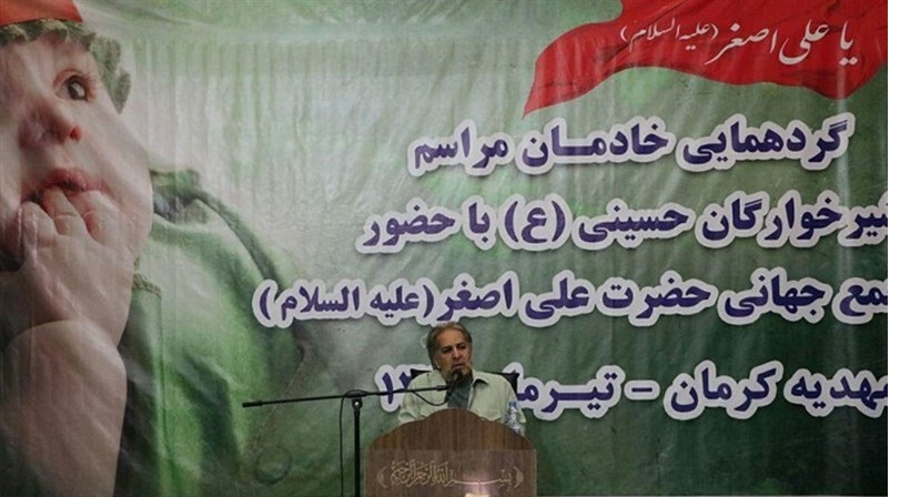 لباس شیرخوارگان حسینی منقش به عکس حاج قاسم سلیمانی می‌شود