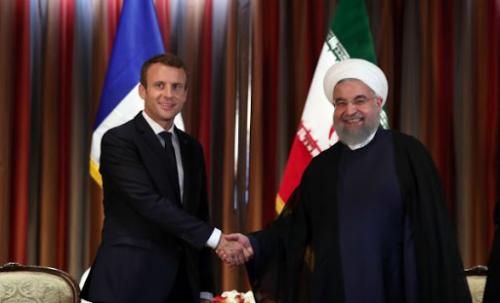 روحانی به مکرون پیام داد
