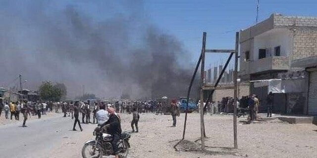 انفجار دو بمب نزدیک مسجدی در دمشق