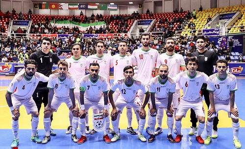 فوتسال ایران اول آسیا و ششم رنکینگ جهانی+عکس