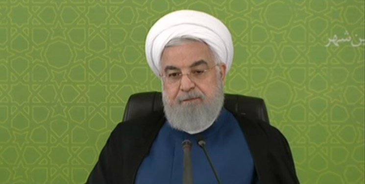 روحانی: در حال عبور از پیک کرونا هستیم