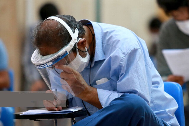 اعلام آمار داوطلبان کرونایی آزمون ارشد