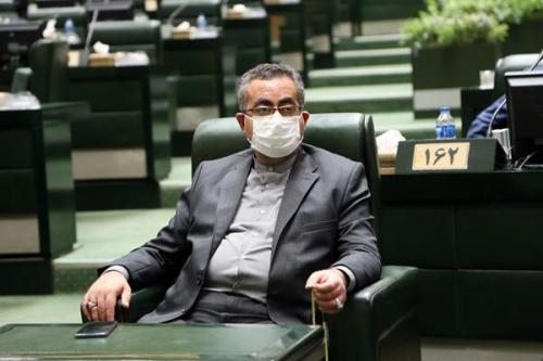 عکس/ جهانپور با ماسک و تسبیح