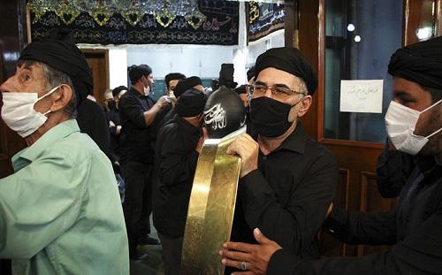 طشت گذاری مسجد مرکزی اردبیلی‌ها