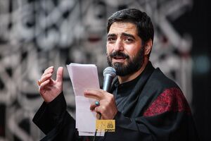 صوت/ عزاداری شب پنجم محرم با نوای سیدمجید بنی‌فاطمه