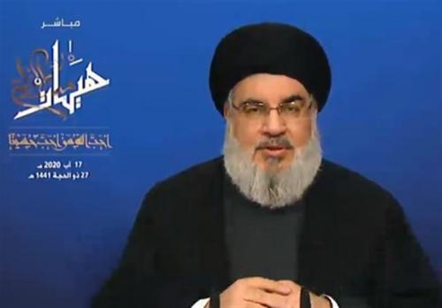 آغاز سخنرانی سید حسن نصرالله در روز عاشورا