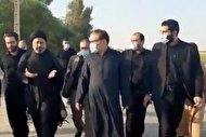  حضور شمخانی در روستای ابوالفضل اهواز و دلجویی از اهالی +فیلم