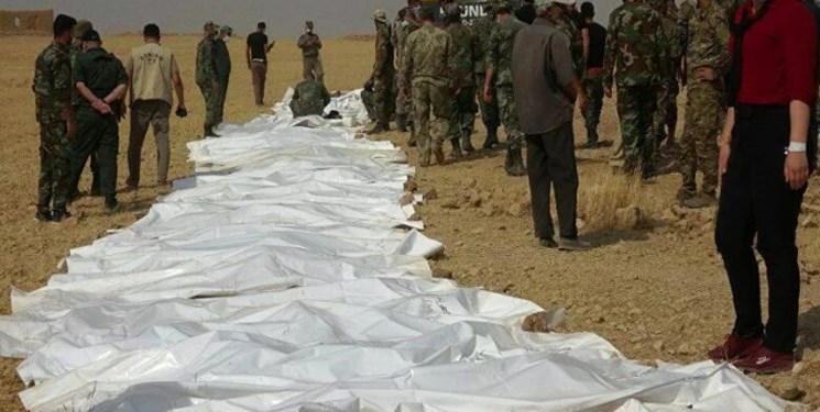 کشف 2 گور جمعی قربانیان داعش  