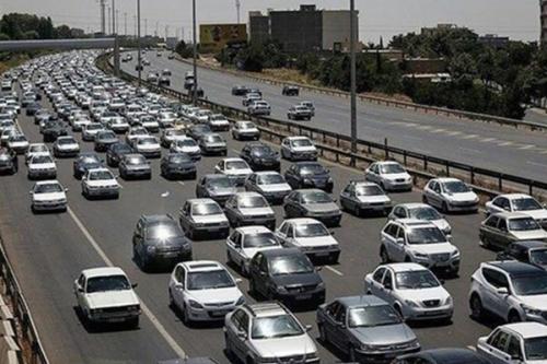 ترافیک سنگین در محدوده کرج - چالوس