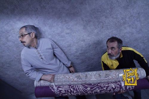 سیامک انصاری و جواد رضویان در نمایی از «صفر بیست‌ و یک»