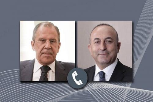 رایزنی تلفنی وزرای خارجه ترکیه و روسیه  
