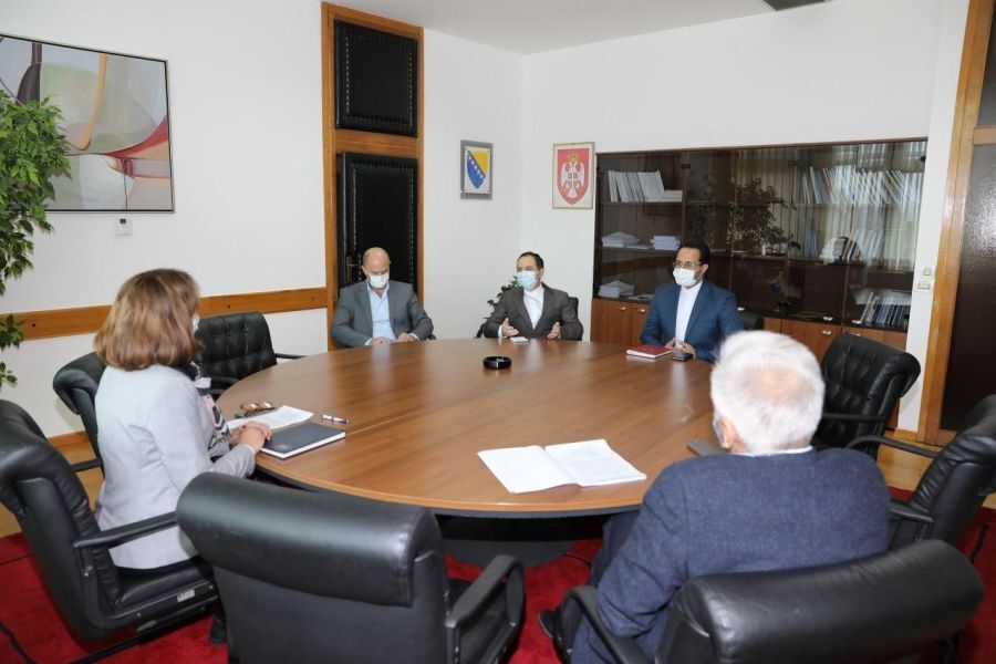 دیدار رئیس مجلس بوسنی با سفیر ایران