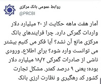 مشکل کشور کد رهگیری و نظارت ارزی نیست