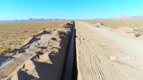  جاری شدن آب از خلیج فارس به سمت کرمان + فیلم