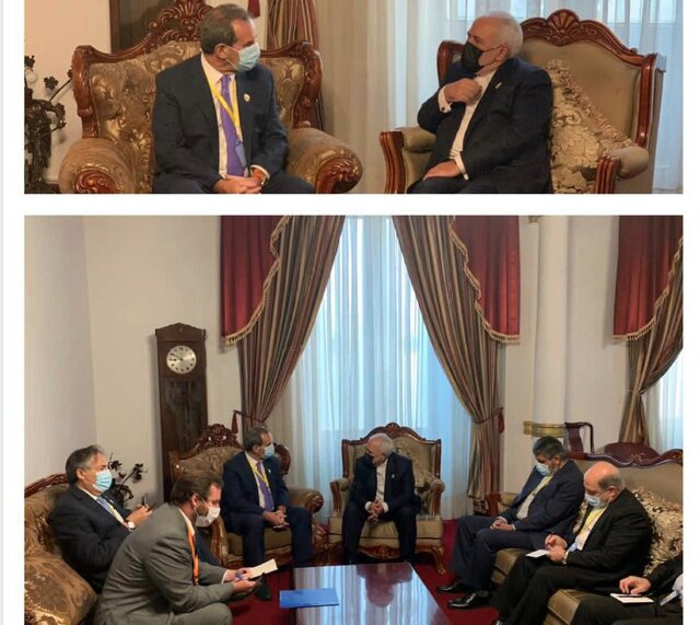  دیدار ظریف با وزیر خارجه شیلی