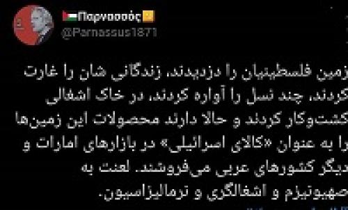  ثبت غارت دیگری توسط رژیم صهیونیستی