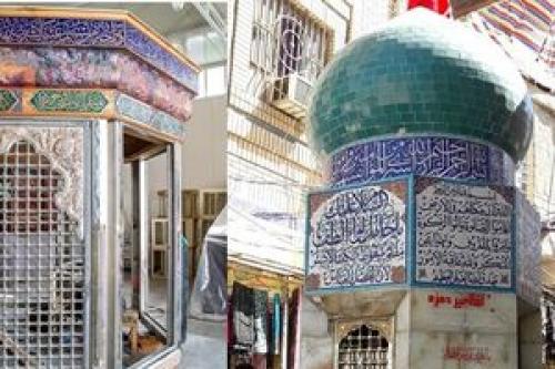 ضریح جدید کف‌العباس (ع) جایگزین ضریح قبلی می‌شود+عکس