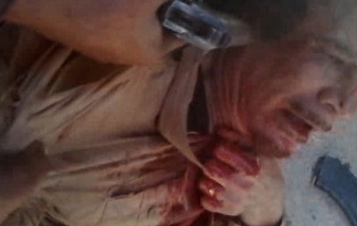  فیلم/ لحظه مردن  قذافی 