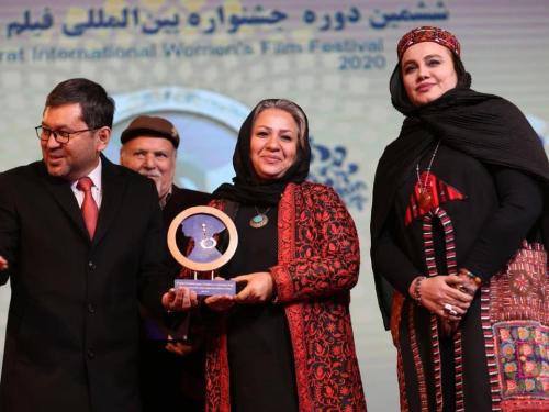 نرگس آبیار در جشنواره بین‌المللی فیلم زنان هرات
