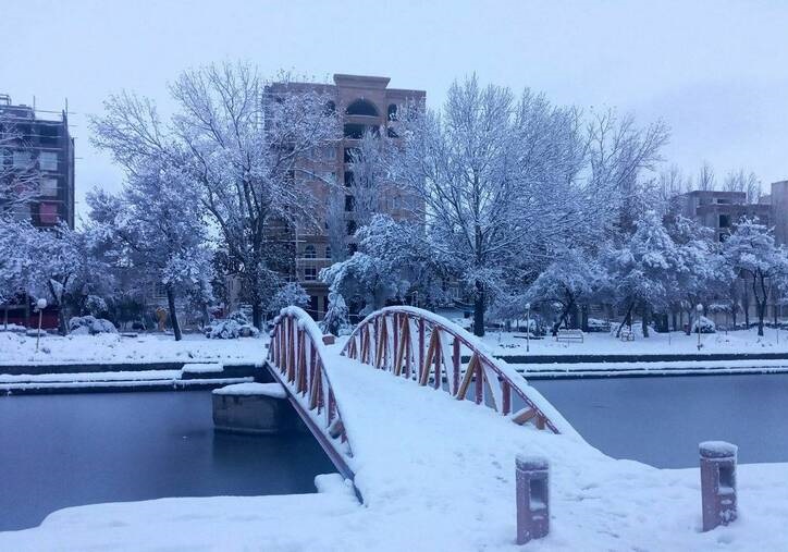  عکس/اردبیل دمای منفی ۱۸درجه را تجربه کرد