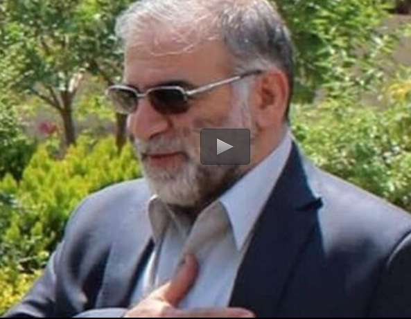  فیلم/ هشدار حفاظتی به شهید فخری زاده چند ساعت قبل ترور