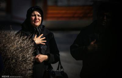 تشییع شهید مدافع حرم در تهران
