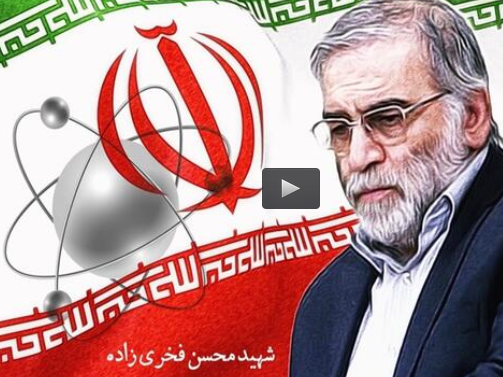  فیلم/ اعطای "درجه یک نصر" به شهید فخری‌زاده