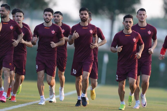 انجام نخستین تمرین پرسپولیس در دوحه