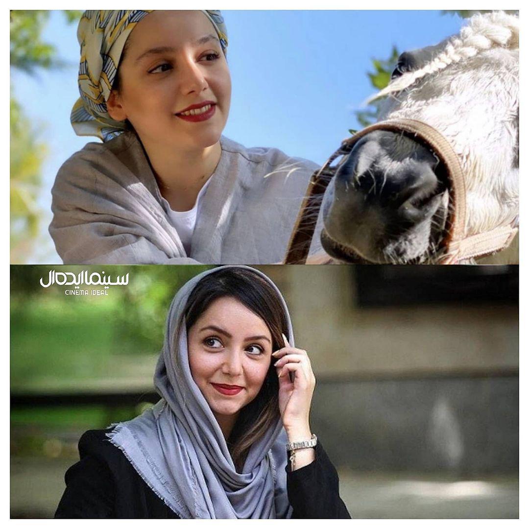 مهمان تازه «همرفیق»: نازنین بیاتی و اسبش