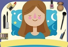 اینفوگرافی /چرا خانم ها نباید با آرایش بخوابند؟