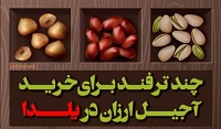اینفوگرافی /چند ترفند برای خرید آجیل ارزان در یلدا
