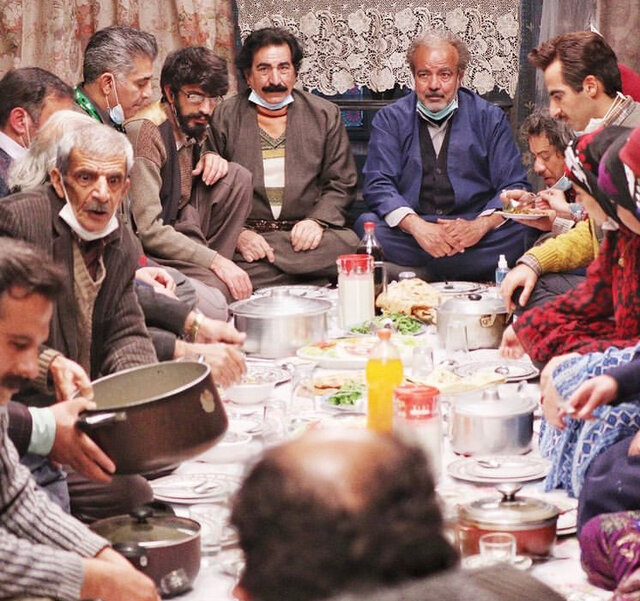  ساخت «نون.خ» زیر برف زمستانی