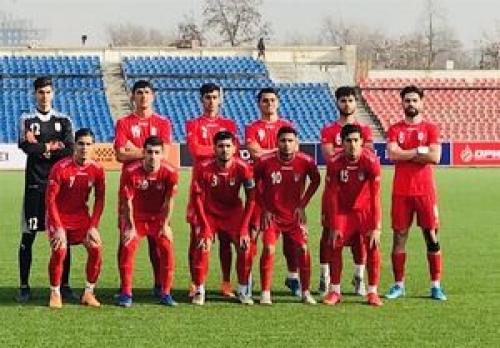  تساوی فوتبال جوانان ایران و تاجیکستان 