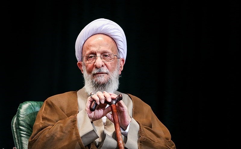 عیادت حجت الاسلام محمدی گلپایگانی از آیت الله مصباح یزدی