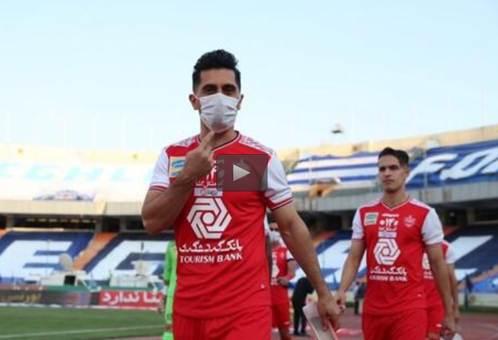  فیلم/گل اول پرسپولیس به ذوب آهن 