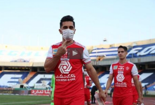  فیلم/گل اول پرسپولیس به ذوب آهن 