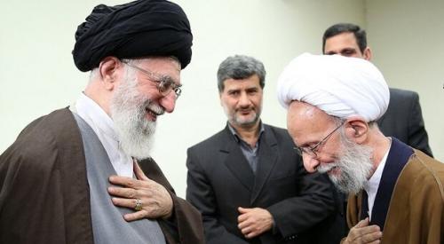 رهبر انقلاب: خدمات آیت الله مصباح یزدی حقاً و انصافاً کم نظیر است/فقدان آیت‌‌الله مصباح خسارتی برای حوزه معارف اسلامی است
