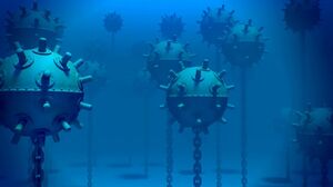 رونمایی ایران از «مین ضدزیردریایی» در آبهای خلیج‌فارس و تنگه هرمز