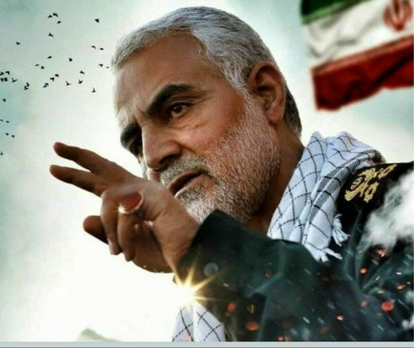 فیلم/نام حاج قاسم لرزه بر جان دشمن می‌انداخت