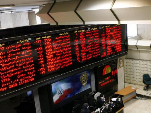 نمای بورس امروز در پایان نیمه اول معاملات