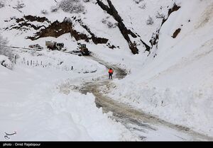  آغاز برف و بوران ۲ روزه در ۱۷ استان