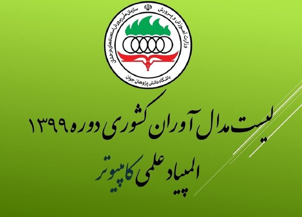 اسامی مدال‌آوران المپیاد کامپیوتر سال ۹۹ اعلام شد